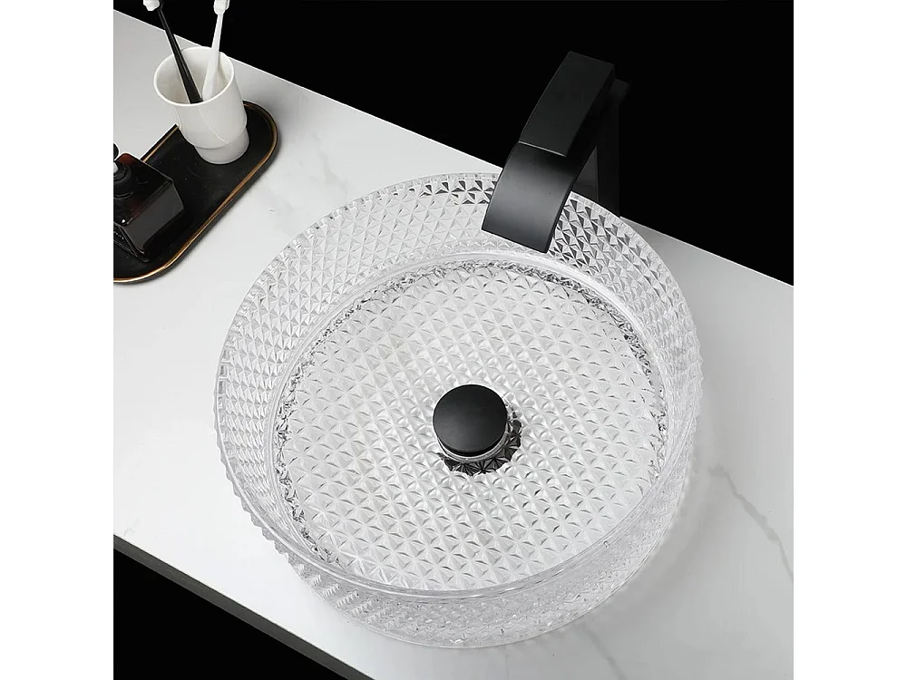 Vasque À Poser Rea Cristal 35 White