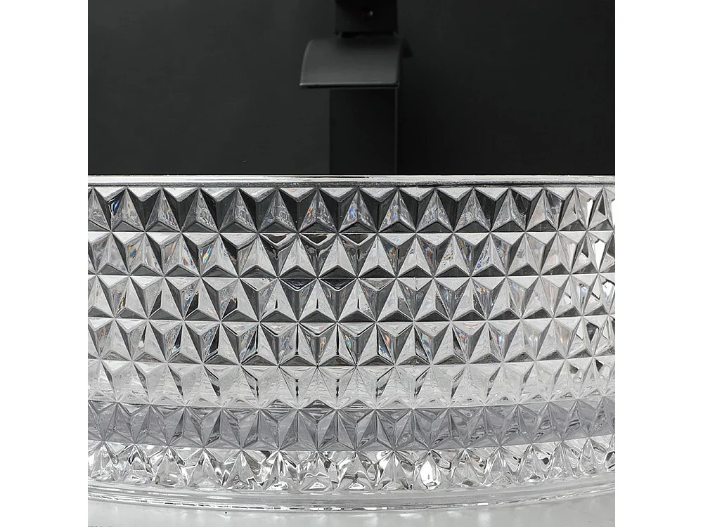 Vasque À Poser Rea Cristal 35 White