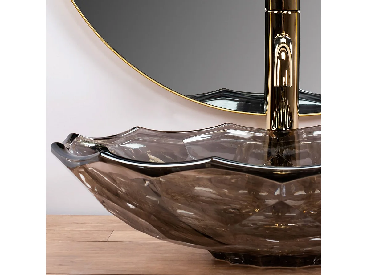 Aufsatzwaschbecken Rea Arctic Black