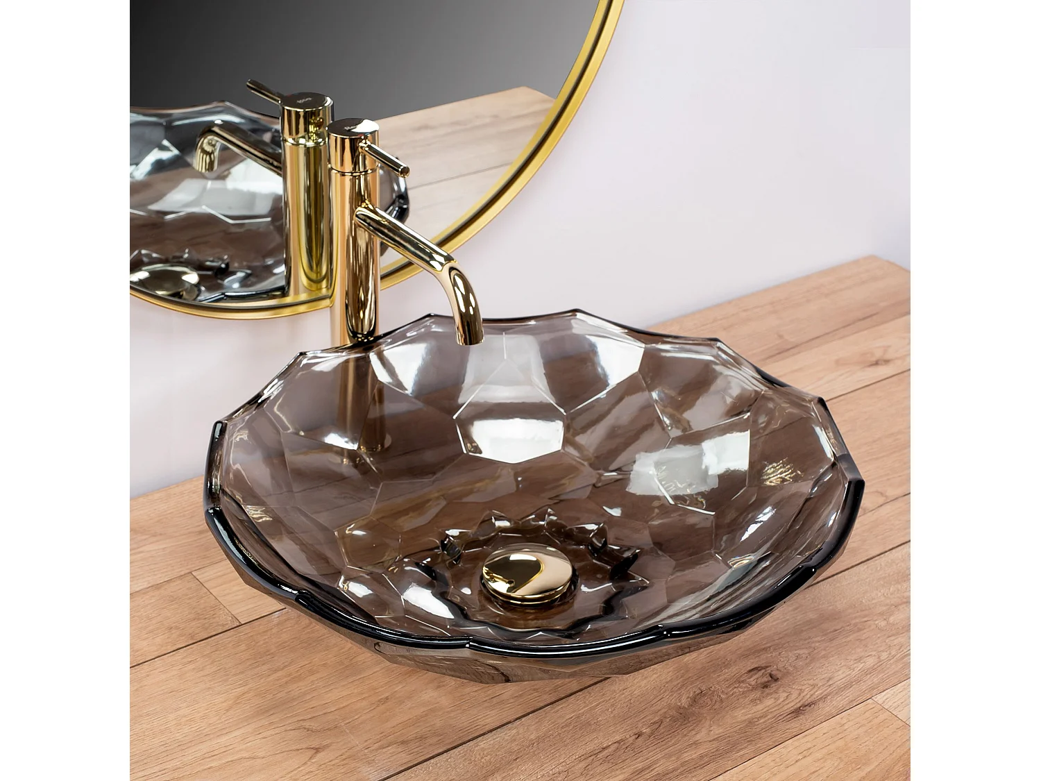 Aufsatzwaschbecken Rea Arctic Black