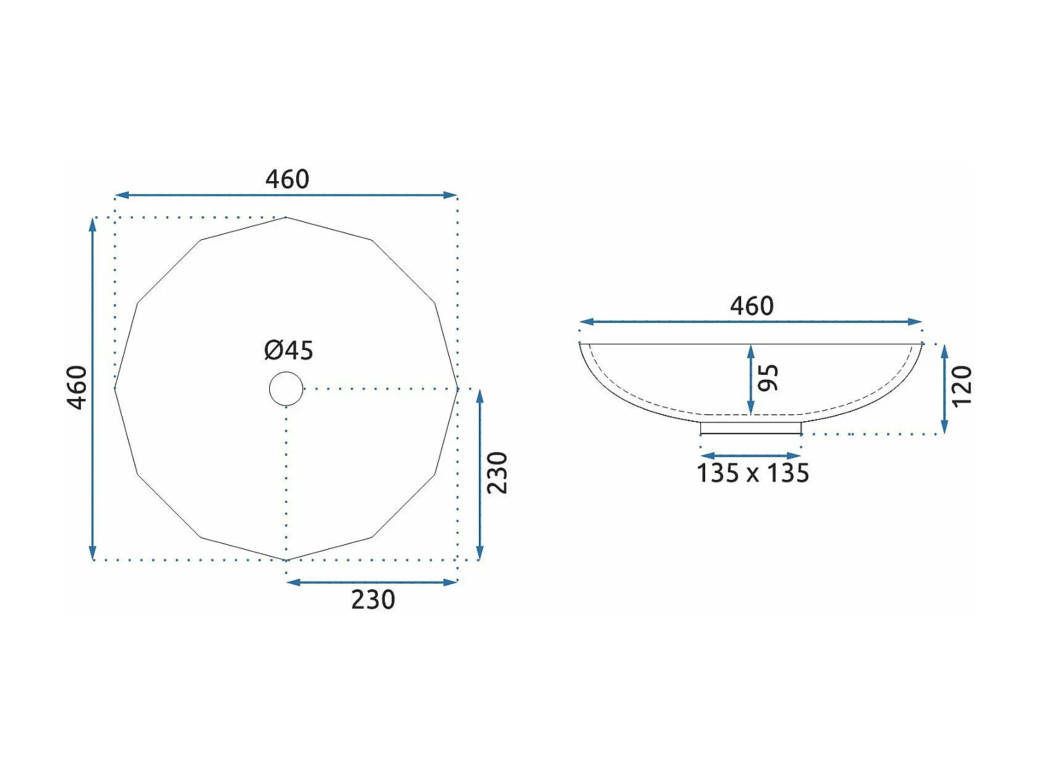 Vasque À Poser Rea Arctic Black