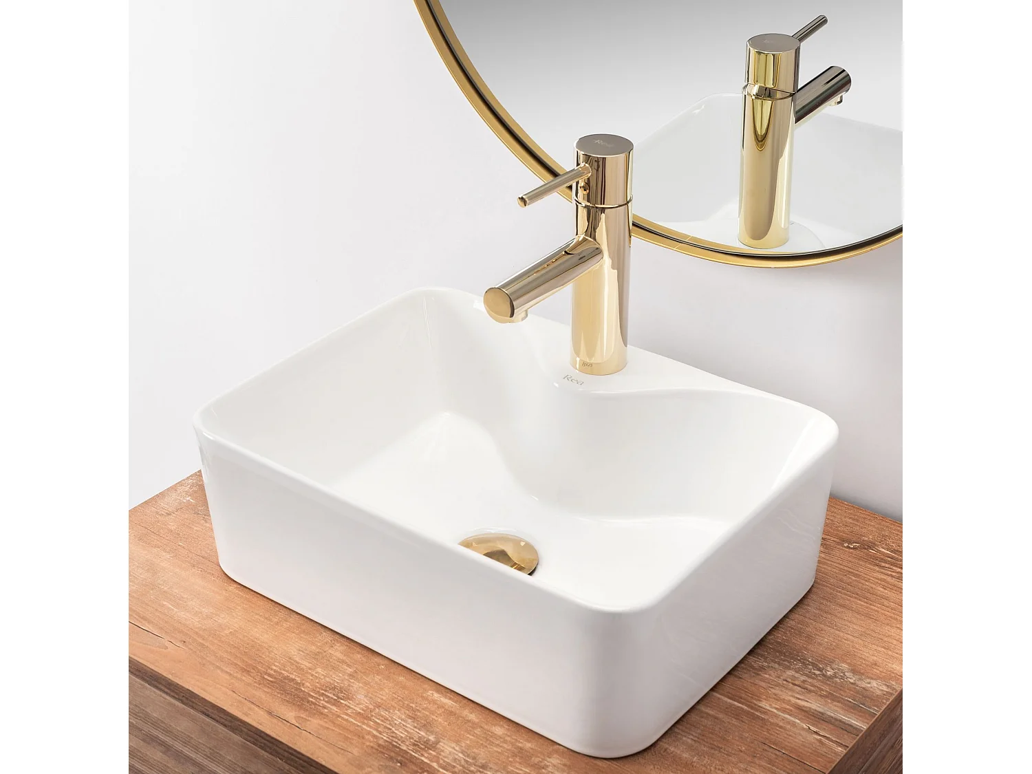 Lavabo Da Appoggio Rea Kelly Mini White