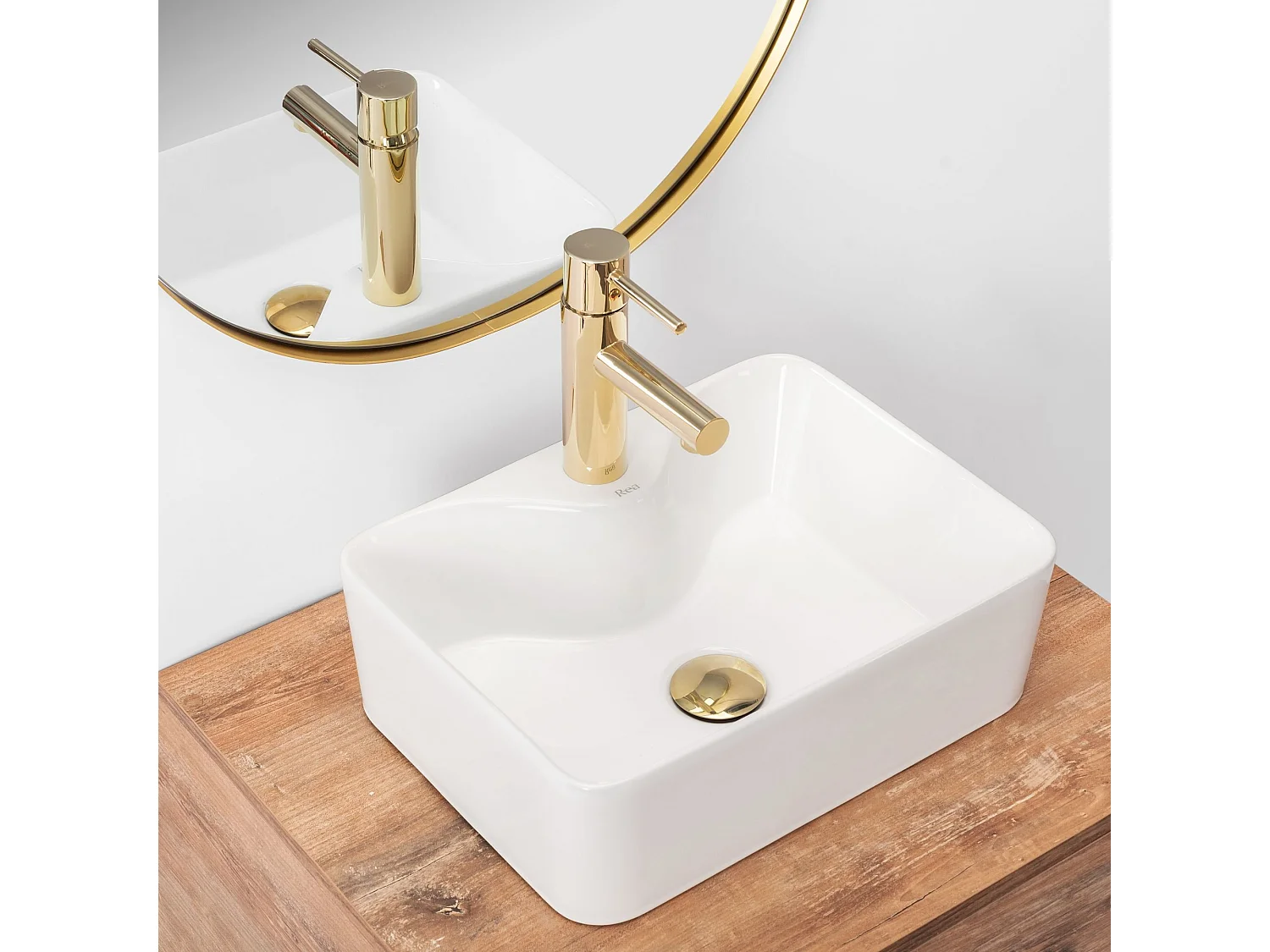 Opzetwastafel Rea Kelly Mini White