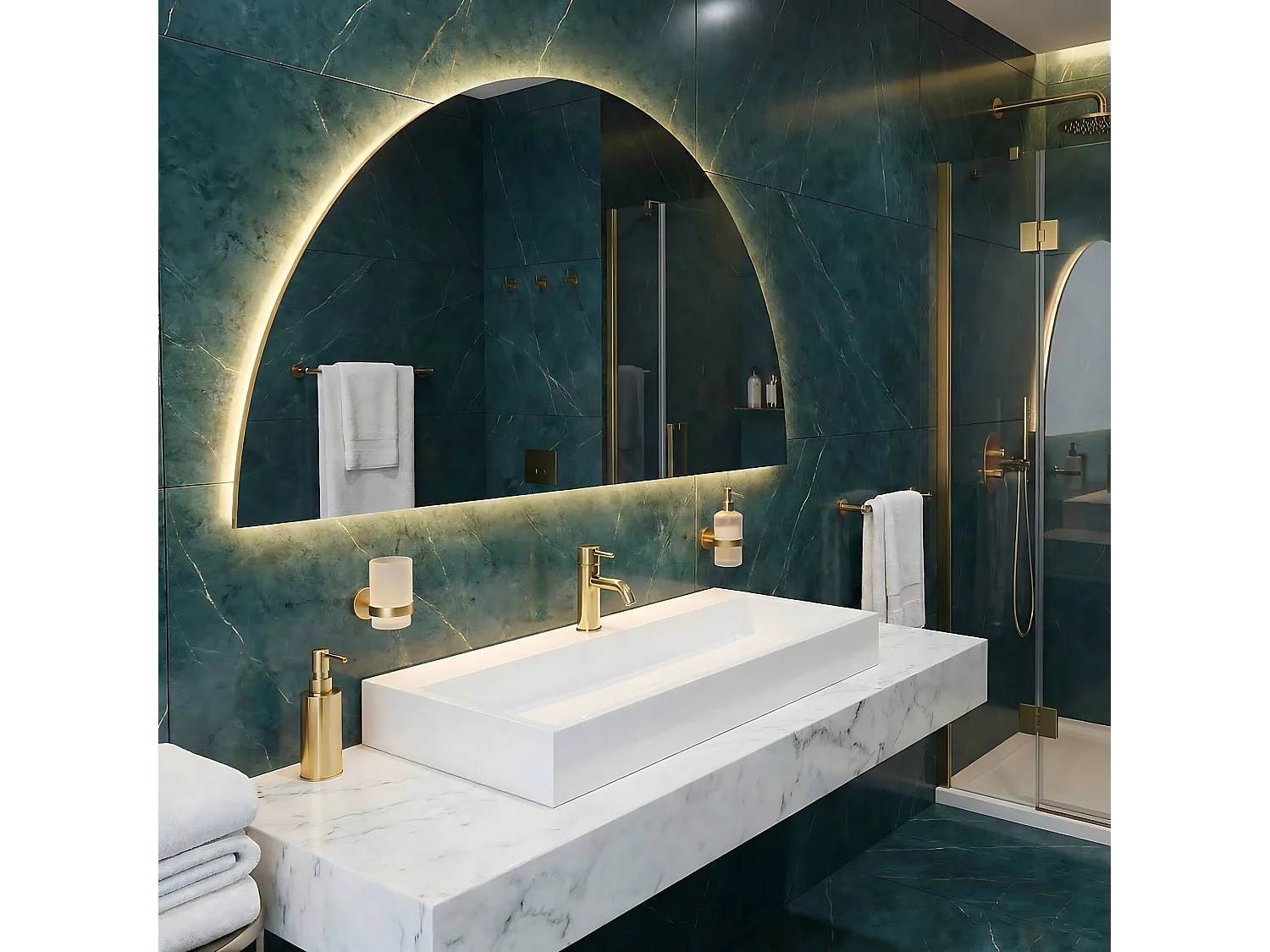 Samengestelde Wastafel Rea Goya 100 White