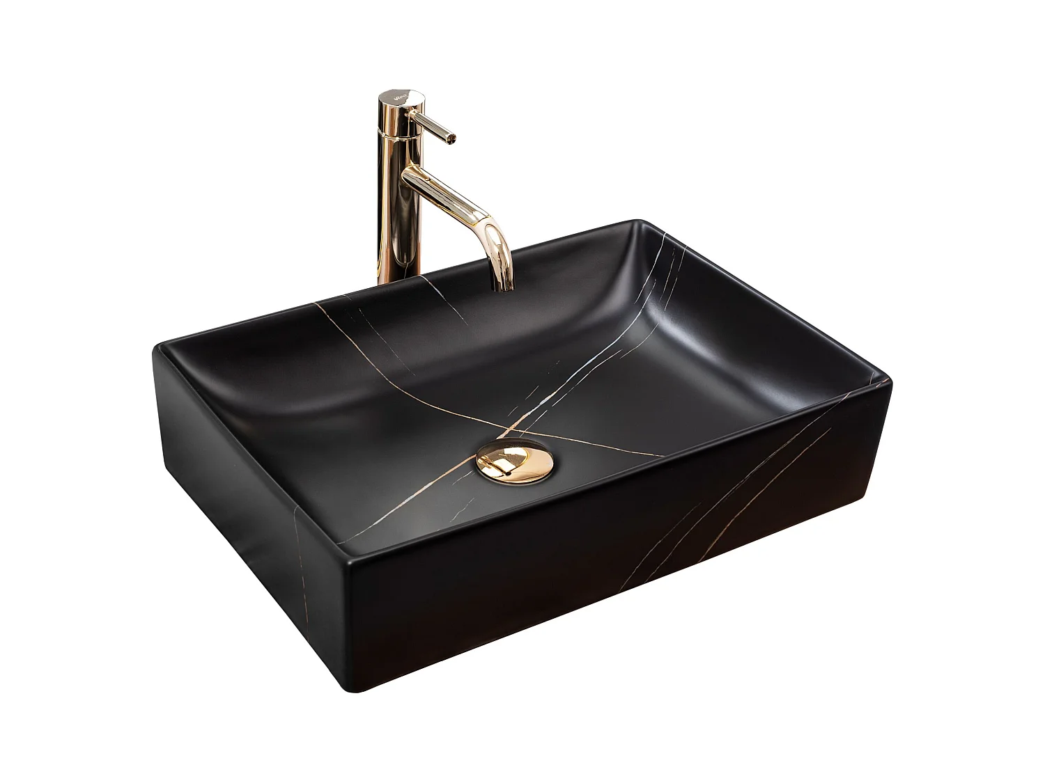 Vasque À Poser Rea Inga Marble- Nablatowa Black