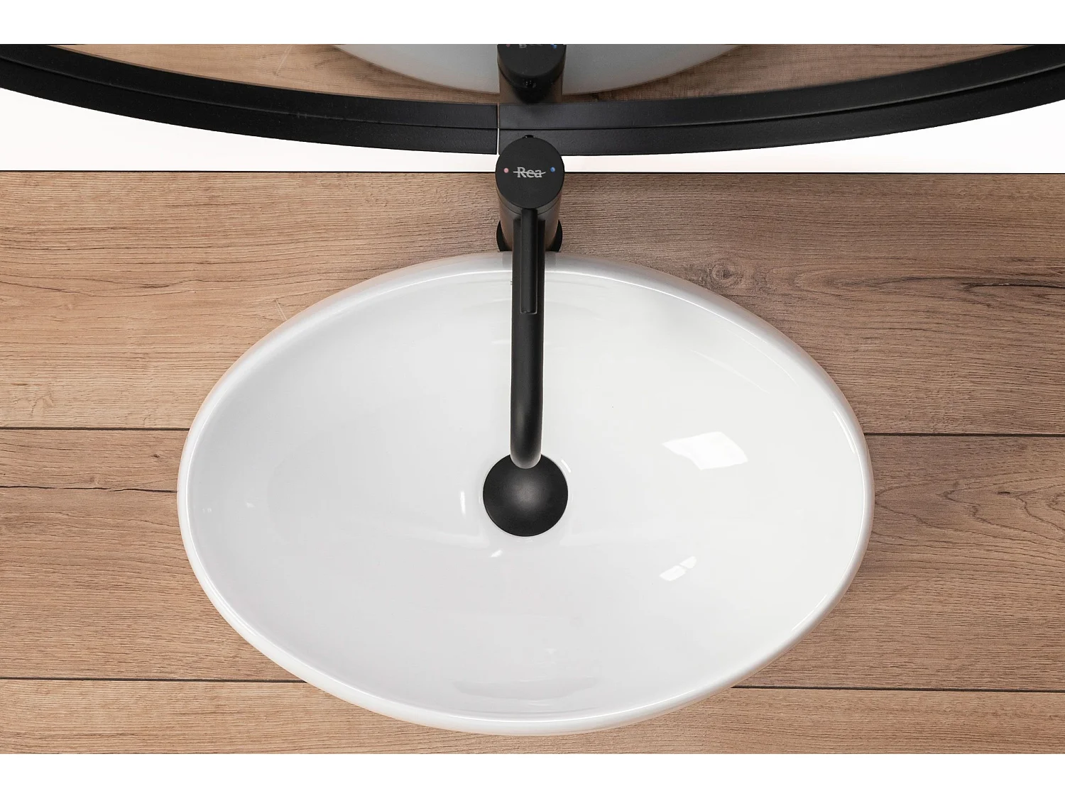 Vasque À Poser Rea Linda White