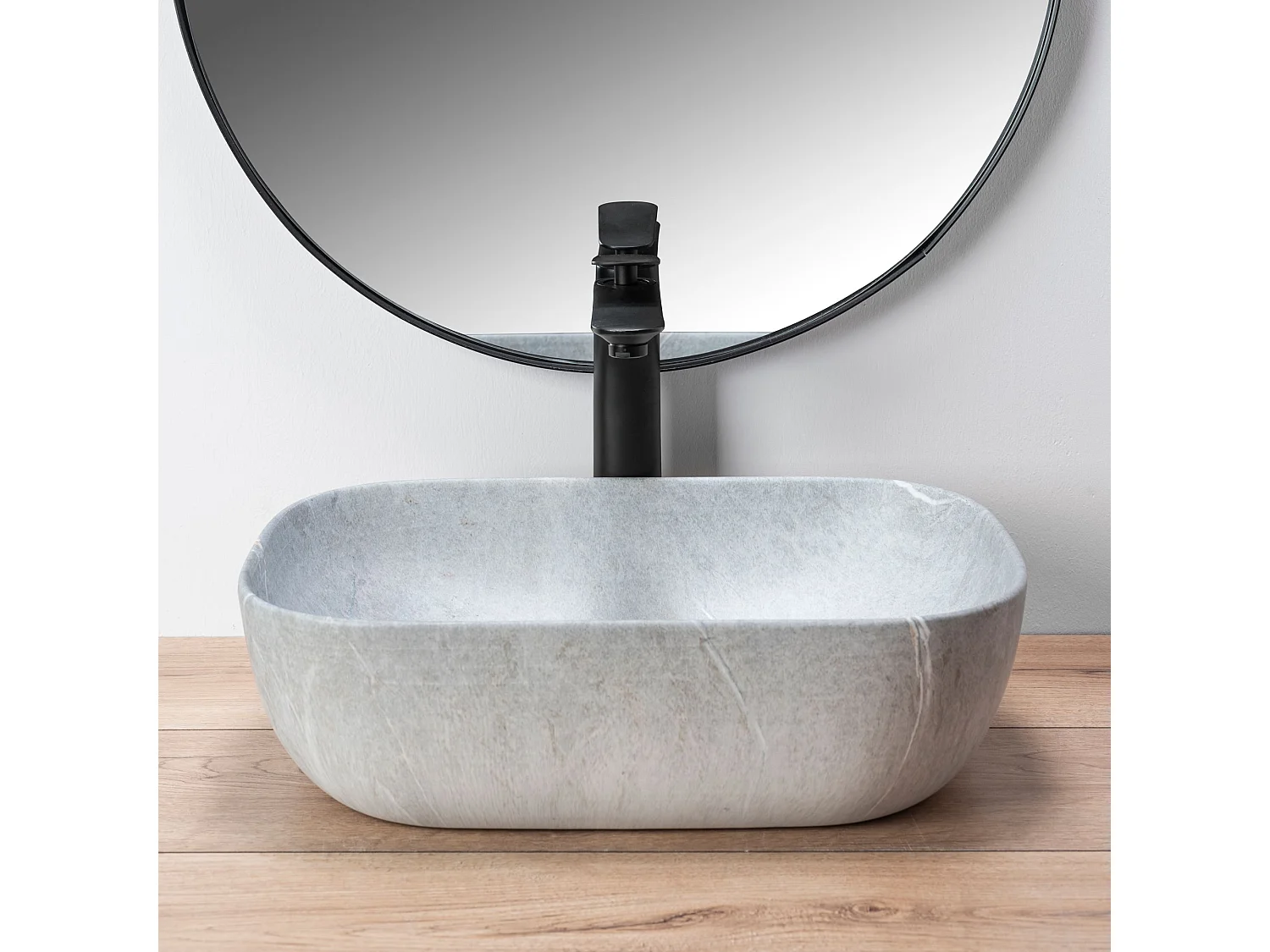 Opzetwastafel Rea Livia Grey