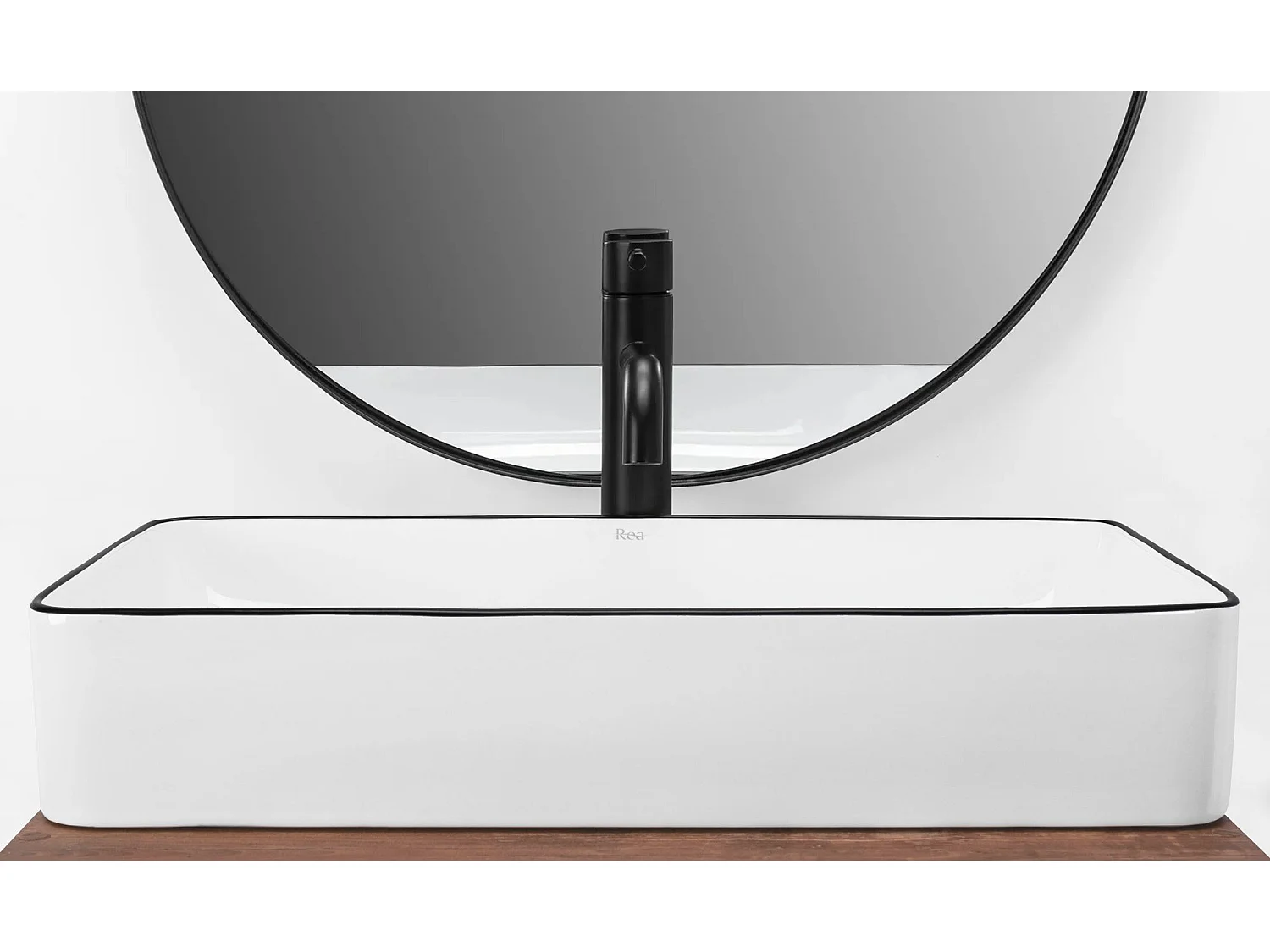 Opzetwastafel Rea Denis Black Gold