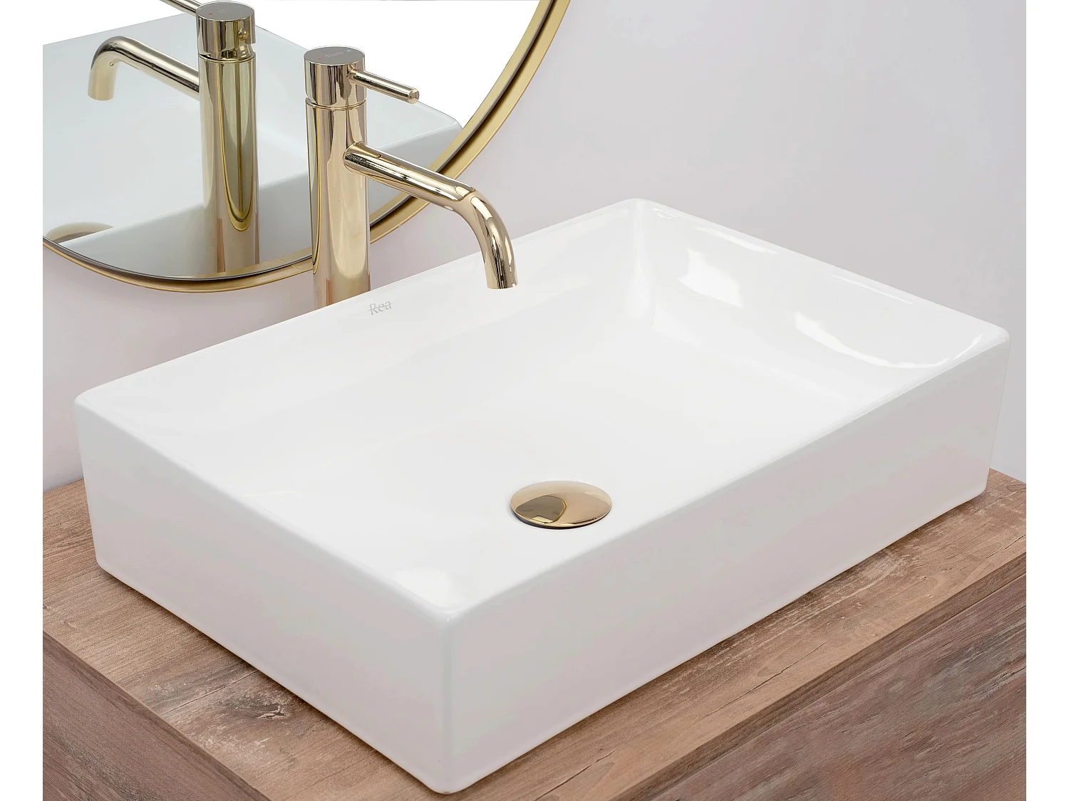 Lavatório De Apoio Rea Inga White