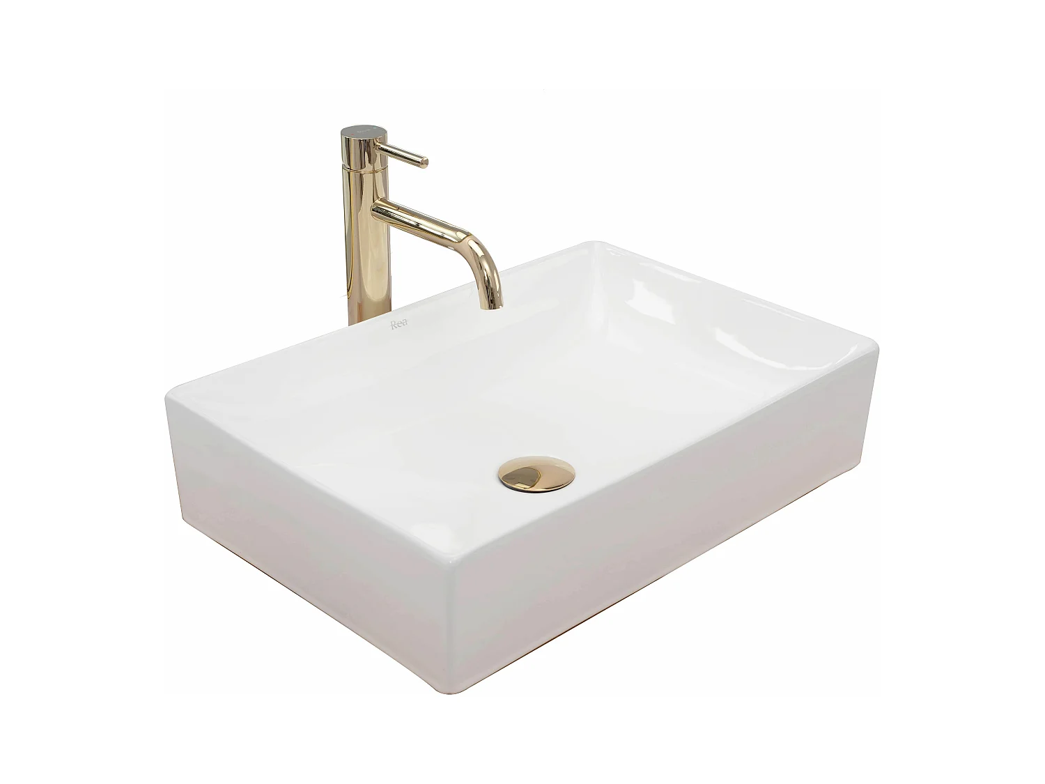 Opzetwastafel Rea Inga White