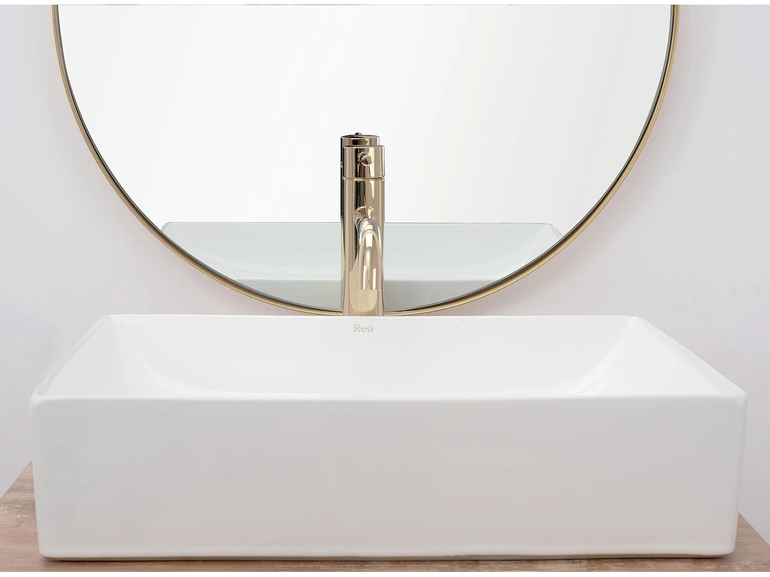 Vasque À Poser Rea Inga White