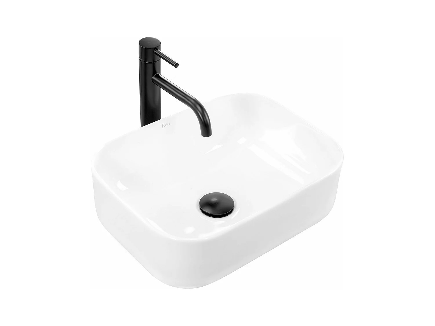 Opzetwastafel Rea Demi Mini White