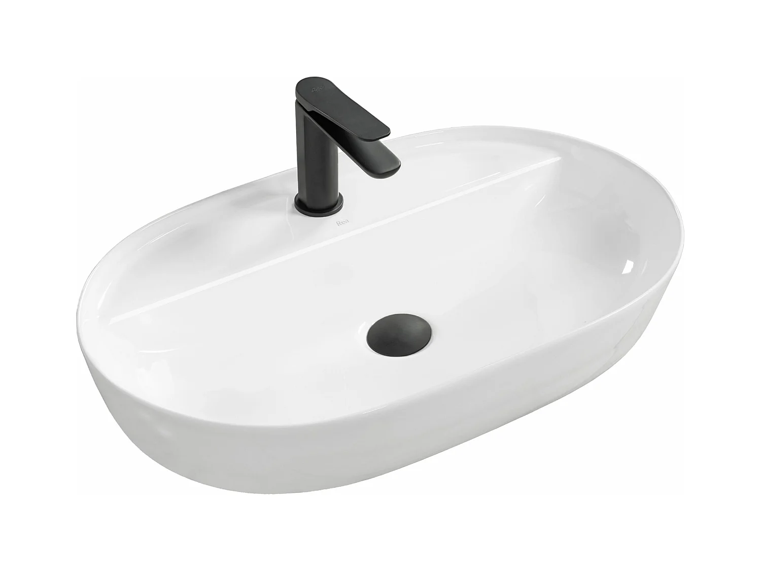 Lavabo Sobre Encimera Rea Aura 61 White