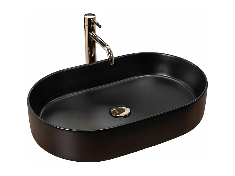 Vasque À Poser Rea Nadia 60 Black