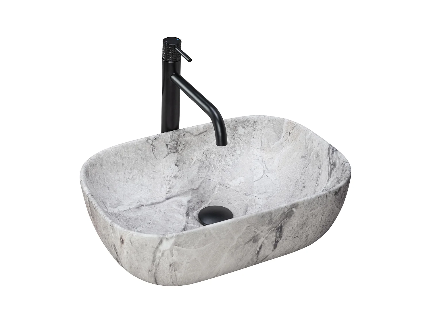 Vasque À Poser Rea Livia Stone Beige