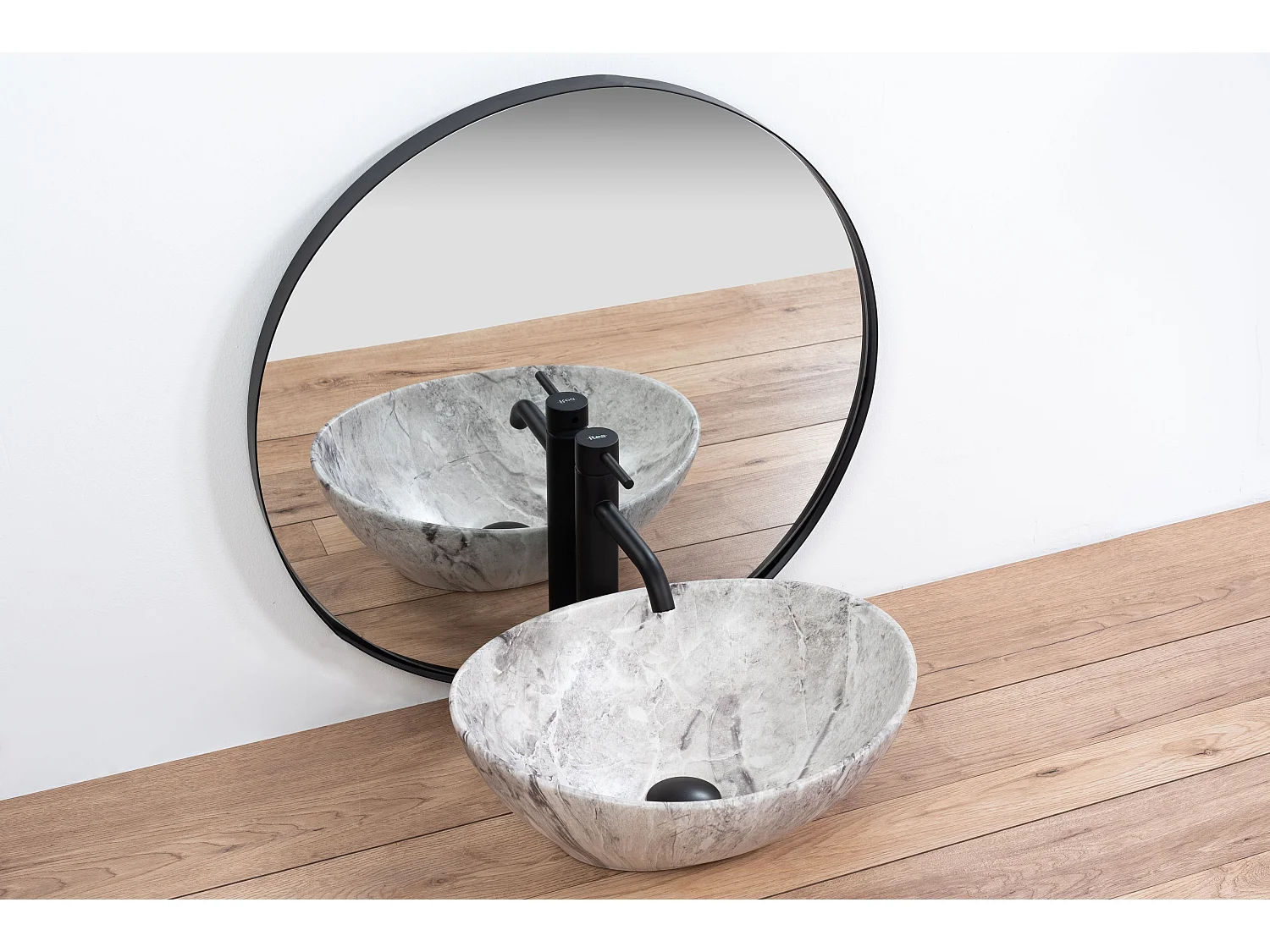 Opzetwastafel Rea Sofia Stone Grey