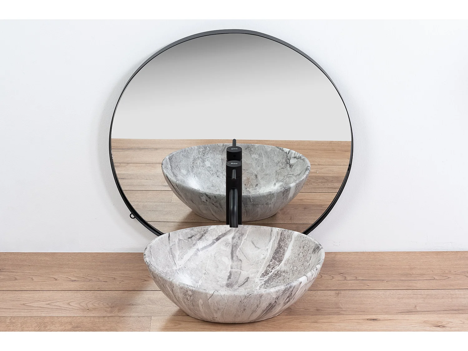 Opzetwastafel Rea Sofia Stone Grey