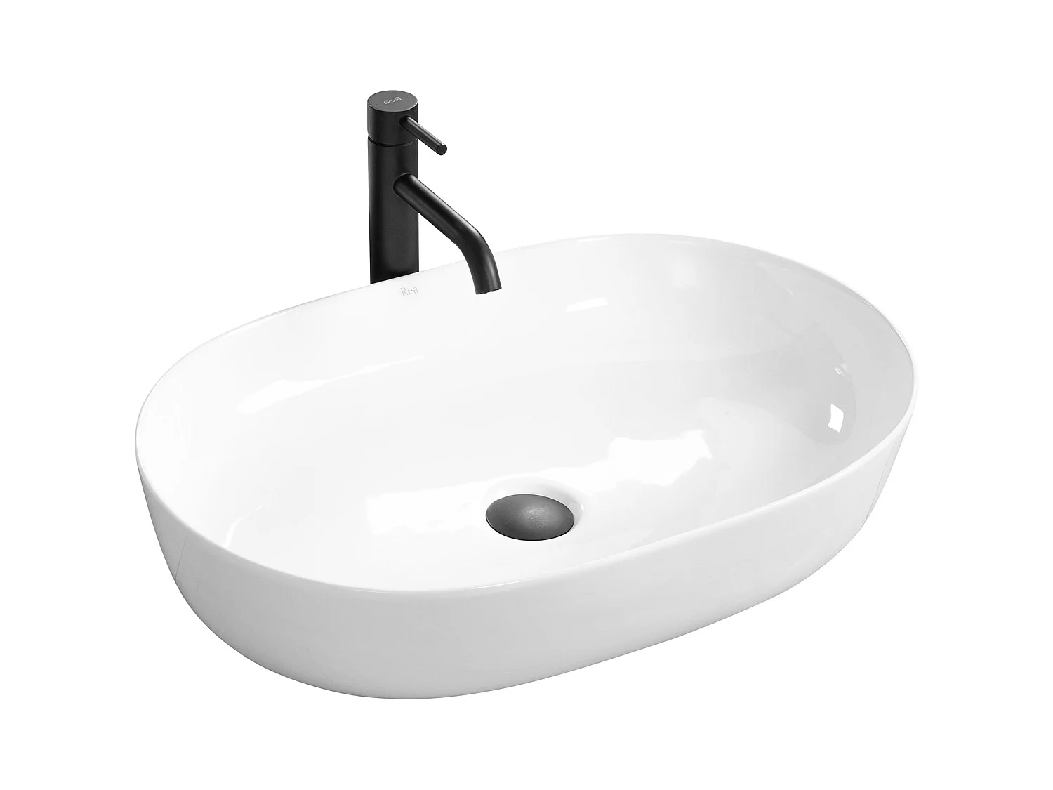 Vasque À Poser Rea Cleo 61 White