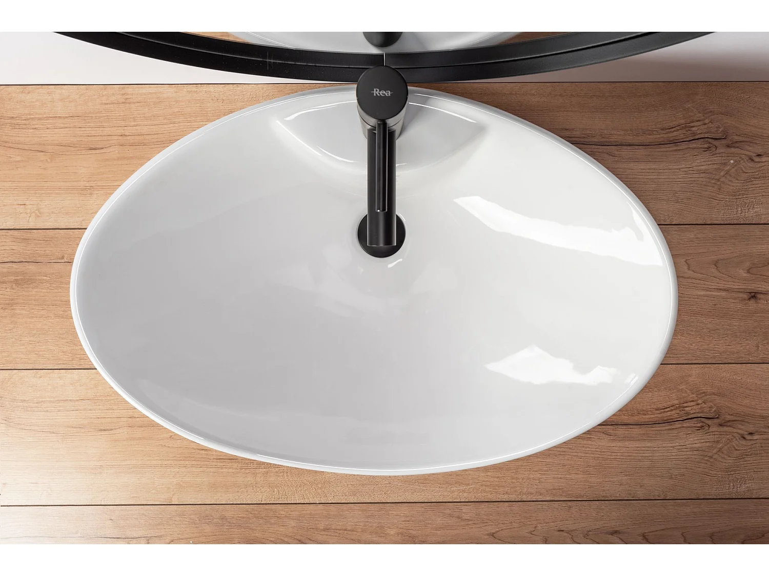 Vasque À Poser Rea Rosa White