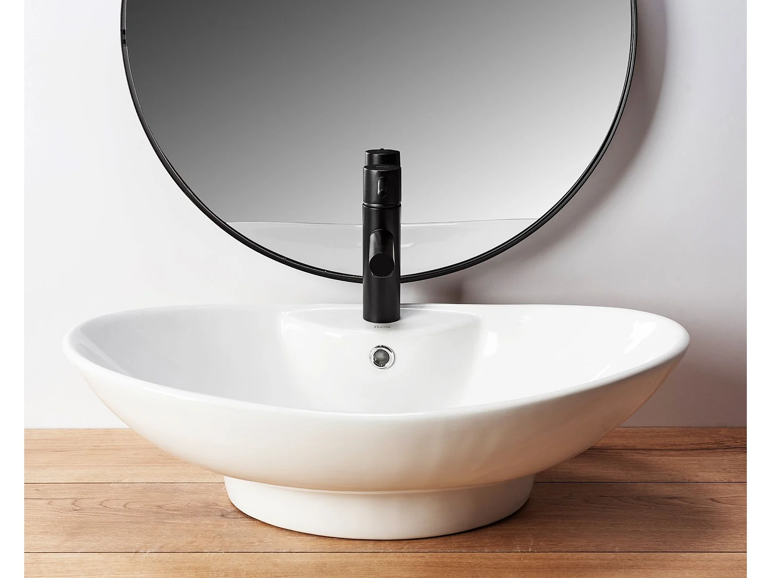 Vasque À Poser Rea Rosa White