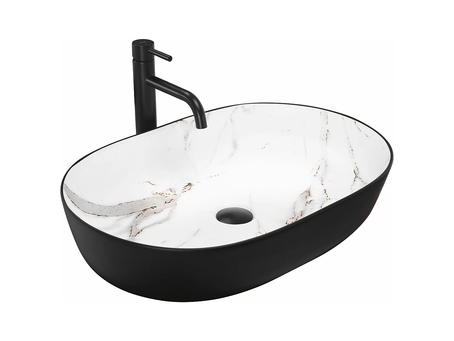 Vasque À Poser Rea Cleo 61 /Aiax Black