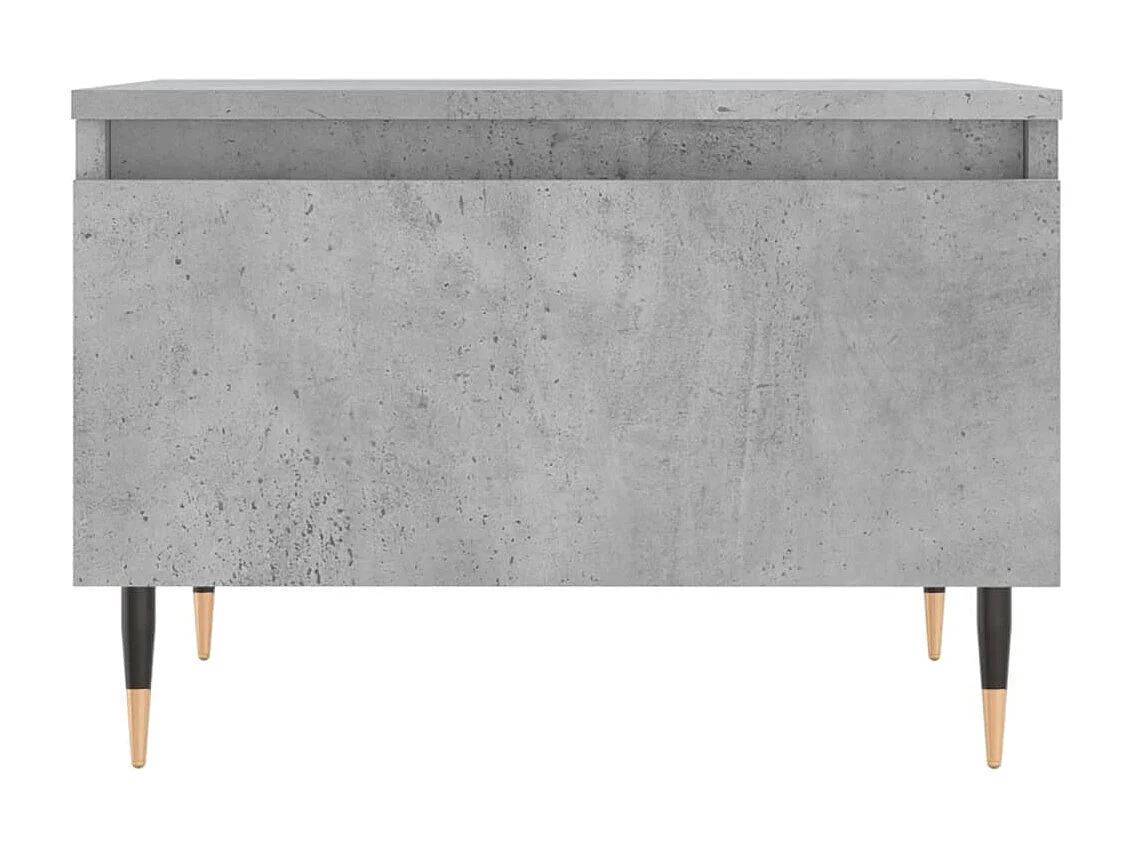 Mesa de centro 50x46x35 cm derivados de madeira cinza-cimento