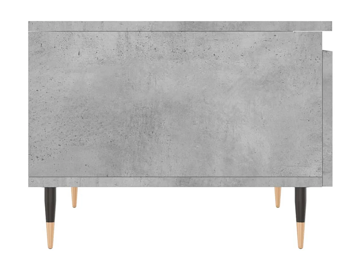 Mesa de centro 50x46x35 cm derivados de madeira cinza-cimento