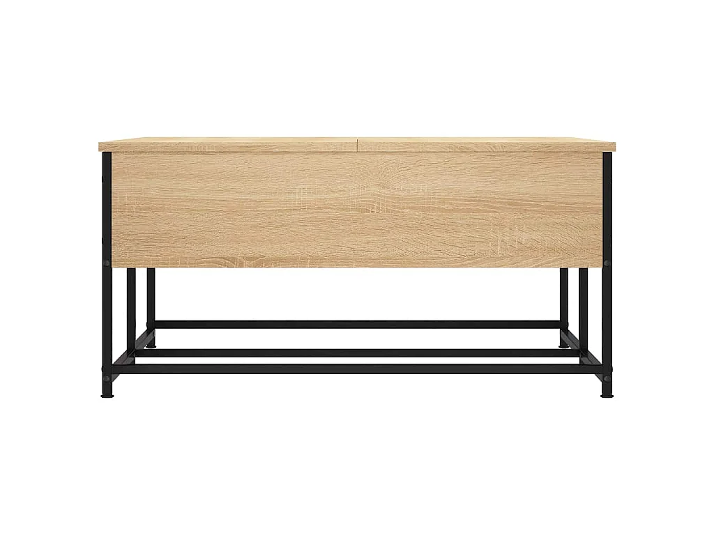 Couchtisch Sonoma-Eiche 80x80x40 cm Holzwerkstoff