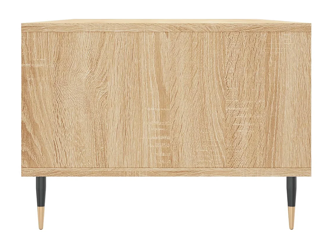 Table basse Chêne sonoma 90x50x36,5 cm Bois d'ingénierie