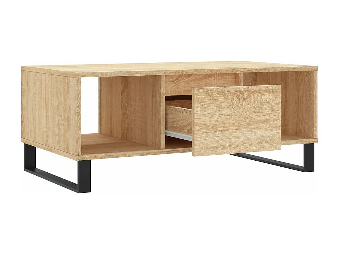 Table basse Chêne sonoma 90x50x36,5 cm Bois d'ingénierie