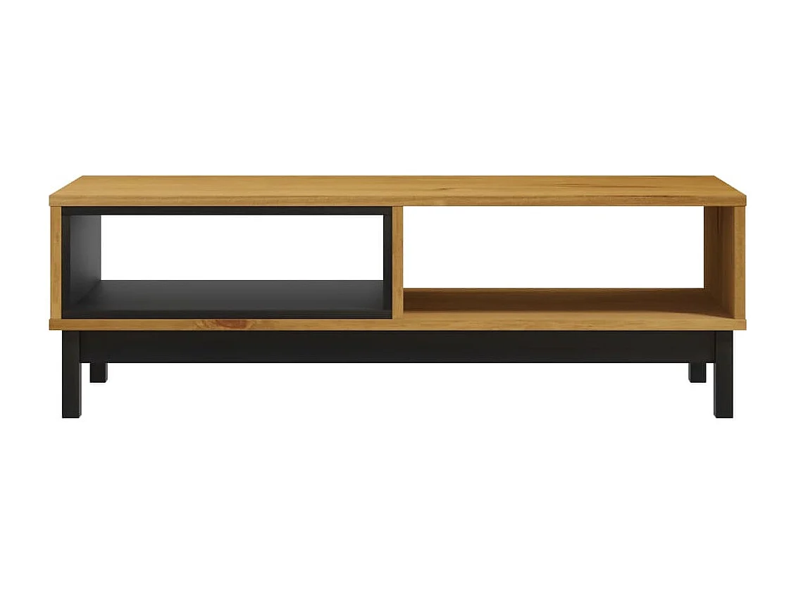 Table basse FLAM 100x50x32,5 cm bois de pin massif