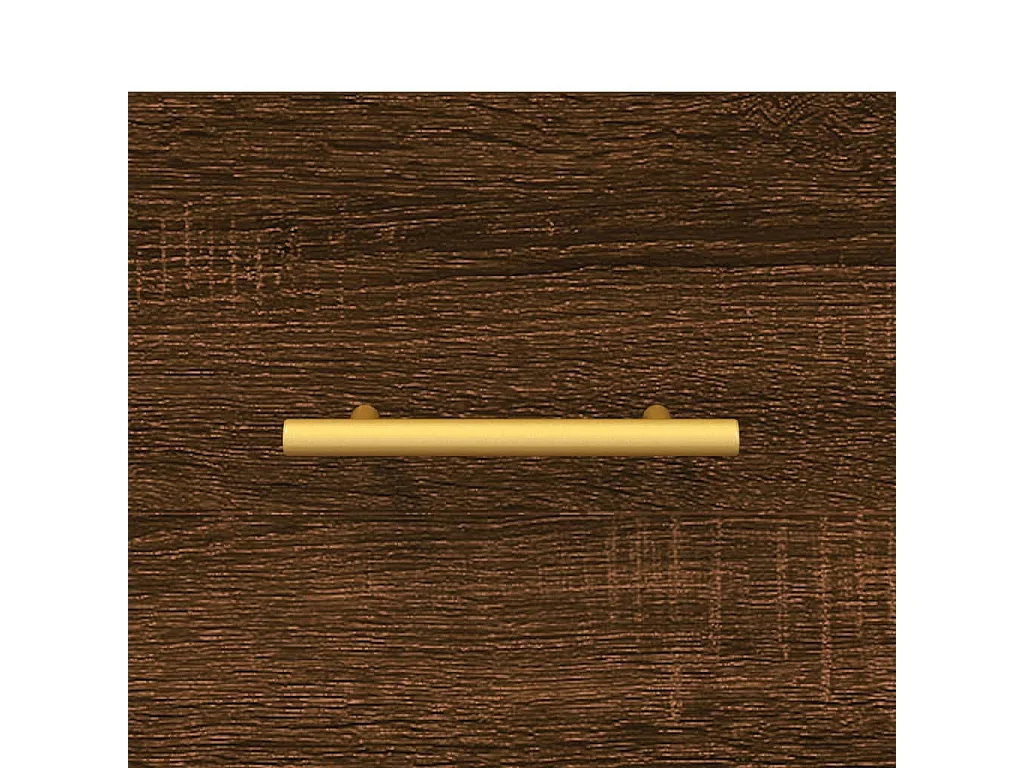 Mesas de centro 2 uds madera ingeniería marrón roble 50x50x40cm