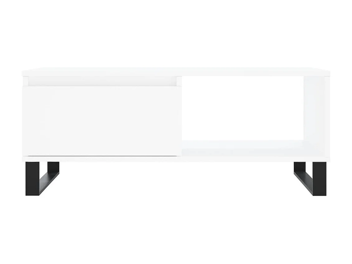 Mesa de centro 90x50x36,5 cm derivados de madeira branco