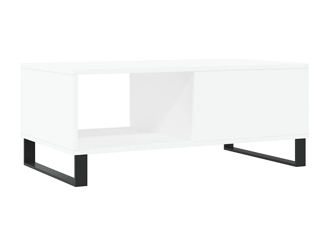 Mesa de centro 90x50x36,5 cm derivados de madeira branco