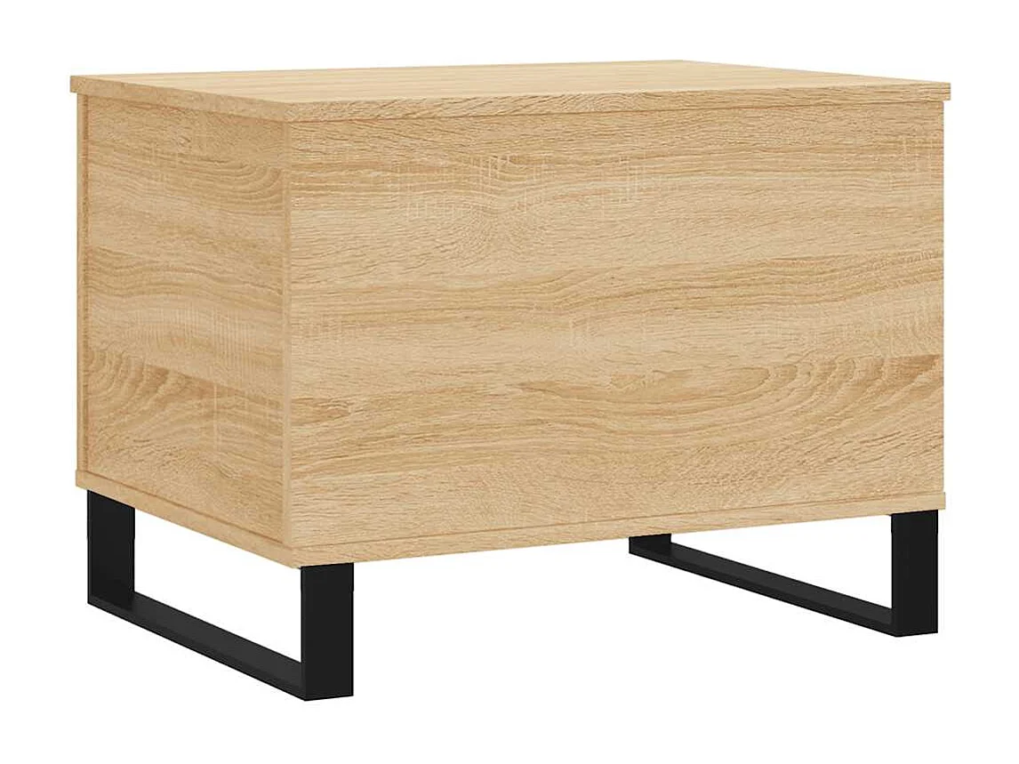 Salontafel 60x44,5x45 cm bewerkt hout sonoma eikenkleurig