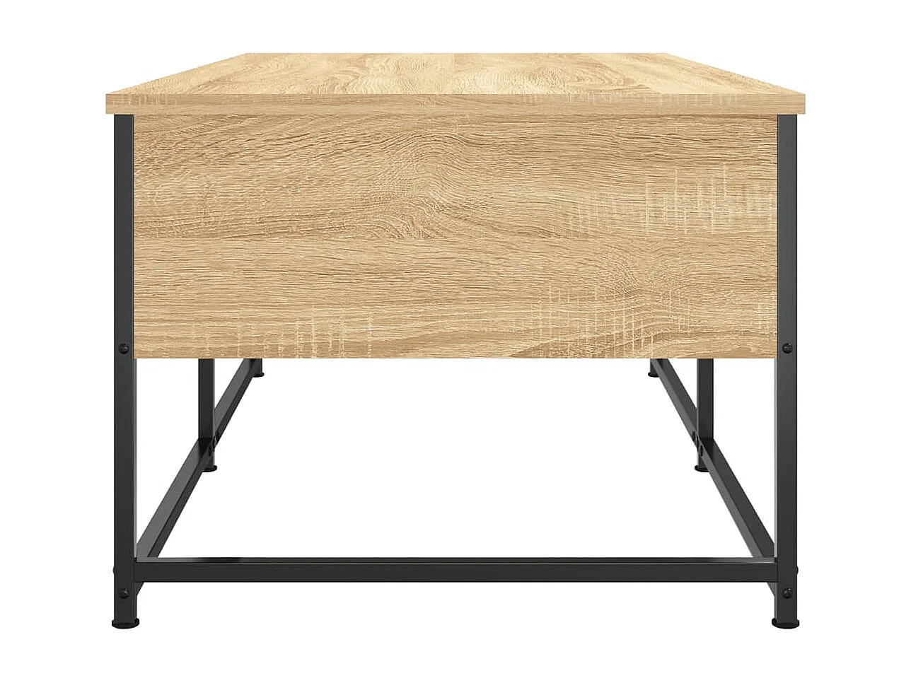 Mesa de centro 100x51x40 cm derivados madeira carvalho sonoma