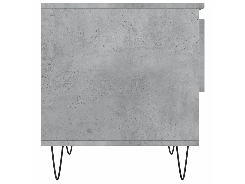 Couchtische 2 Stk. Betongrau 50x46x50 cm Holzwerkstoff