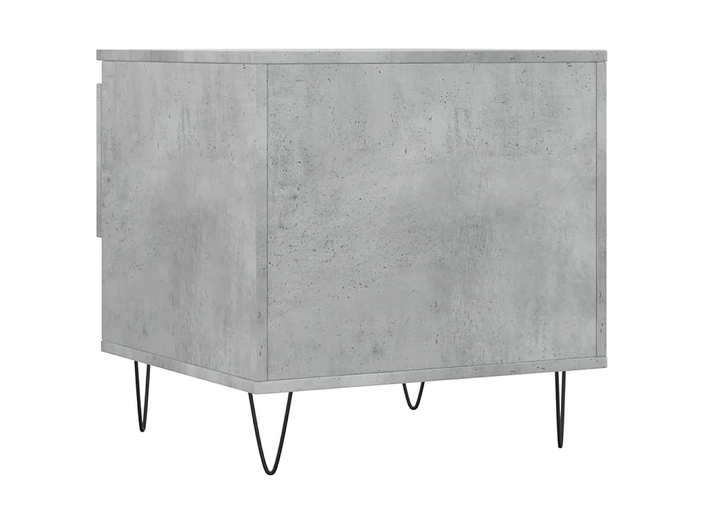 Couchtische 2 Stk. Betongrau 50x46x50 cm Holzwerkstoff