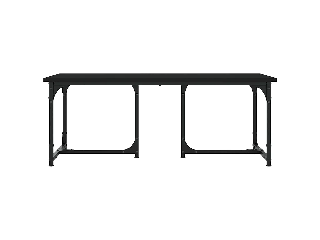 Couchtisch Schwarz 90x50x35 cm Holzwerkstoff