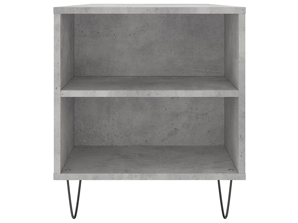 Couchtisch Betongrau 102x44,5x50 cm Holzwerkstoff