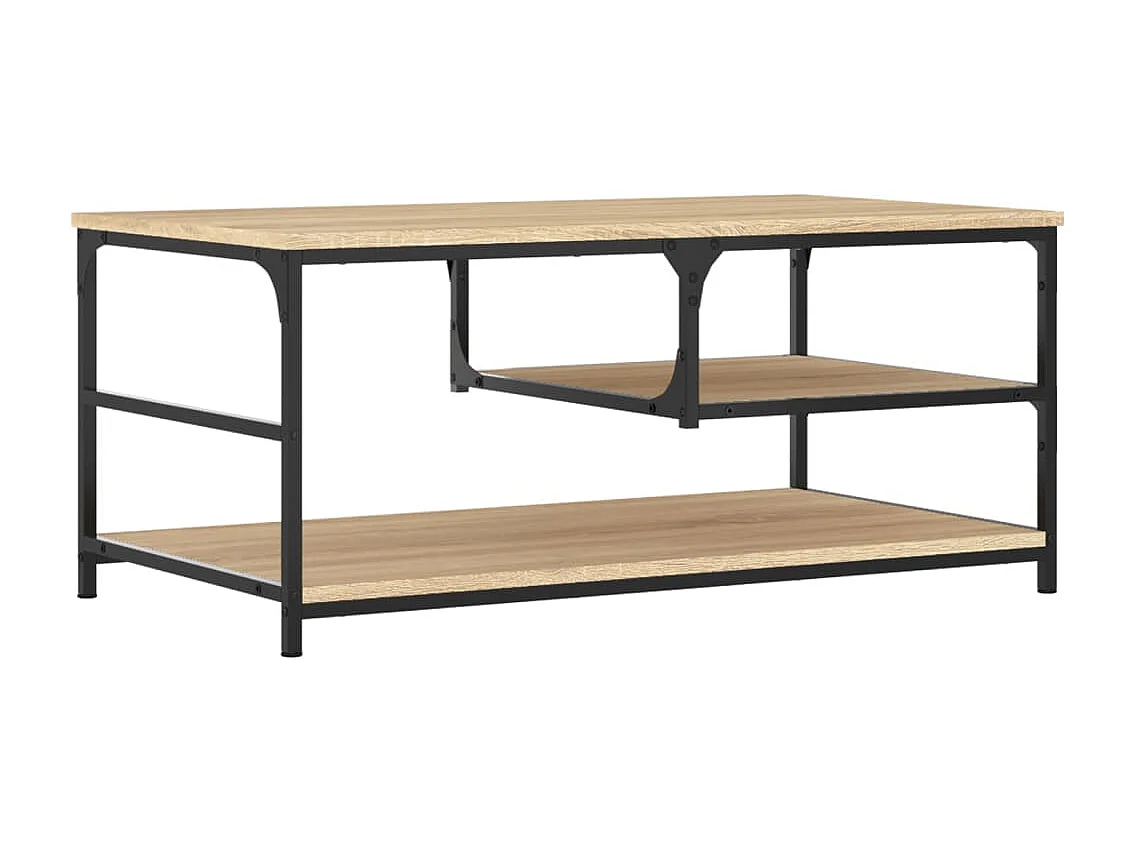 Couchtisch Sonoma-Eiche 90x49x40 cm Holzwerkstoff