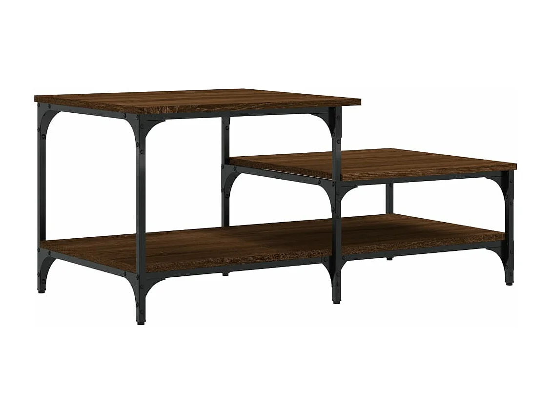 Couchtisch Braun Eichen-Optik 100x50,5x45 cm Holzwerkstoff