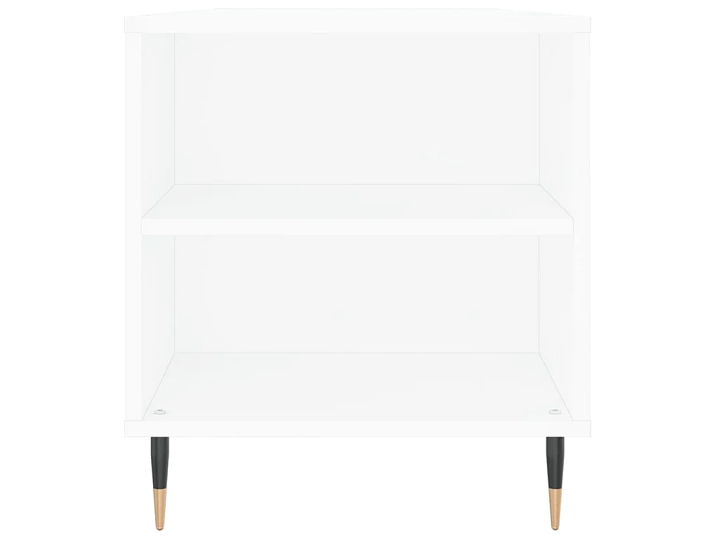 Salontafel 102x44,5x50 cm bewerkt hout wit