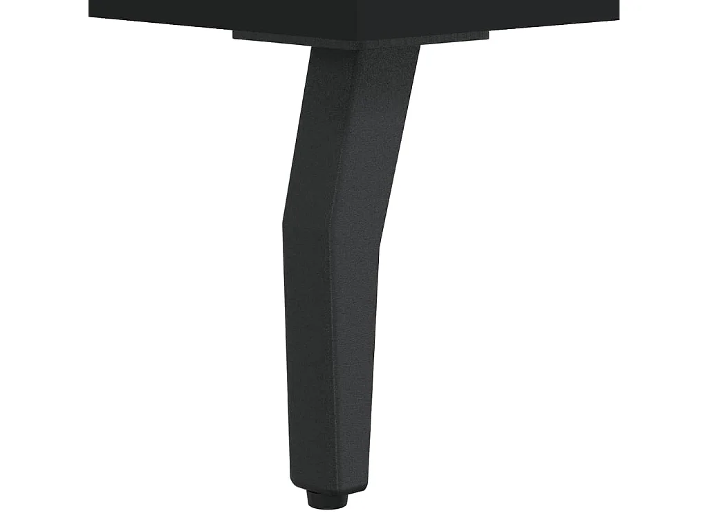 Tables basses 2 pcs noir 50x50x40 cm bois d'ingénierie