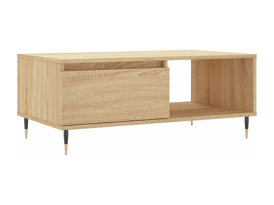 Couchtisch Sonoma-Eiche 90x50x36,5 cm Holzwerkstoff