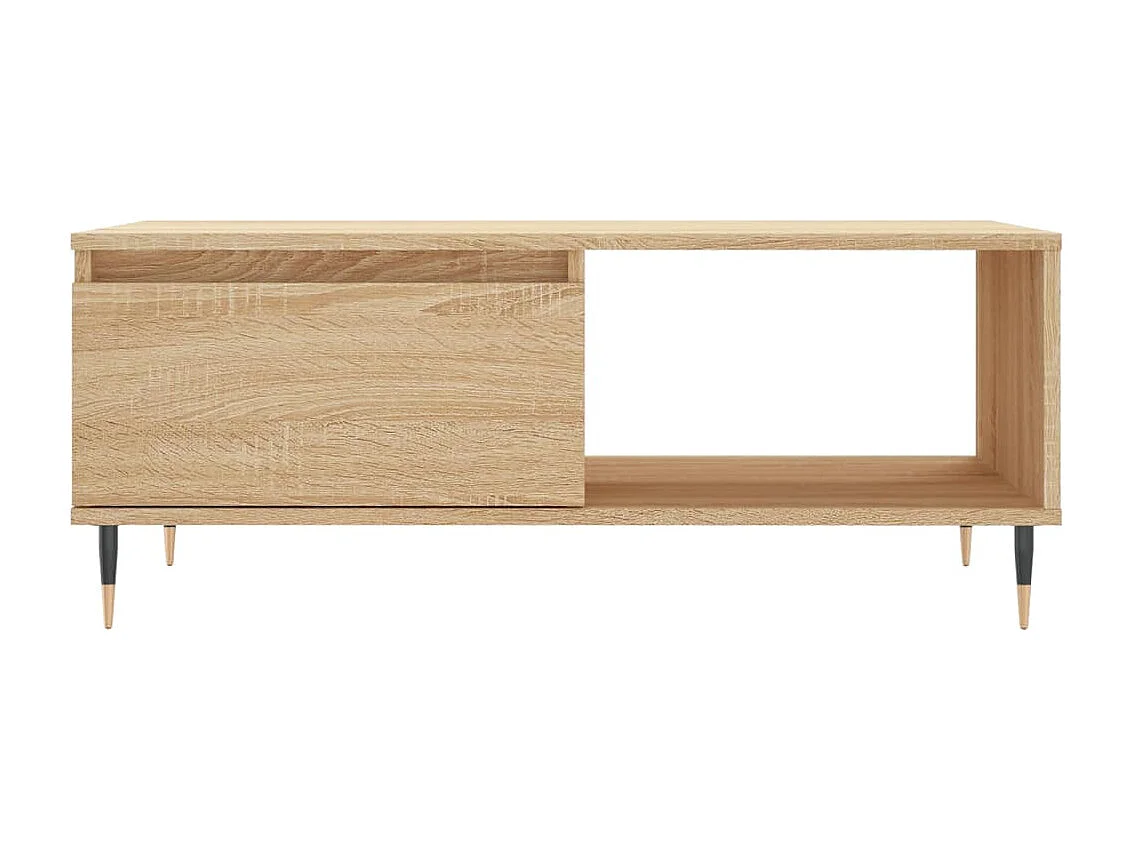Couchtisch Sonoma-Eiche 90x50x36,5 cm Holzwerkstoff