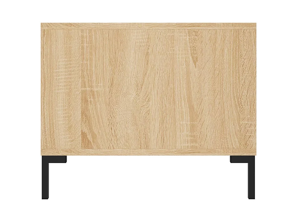Table basse chêne sonoma 102x50x40 cm bois d'ingénierie