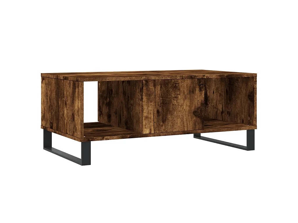 Couchtisch Räuchereiche 90x50x36,5 cm Holzwerkstoff