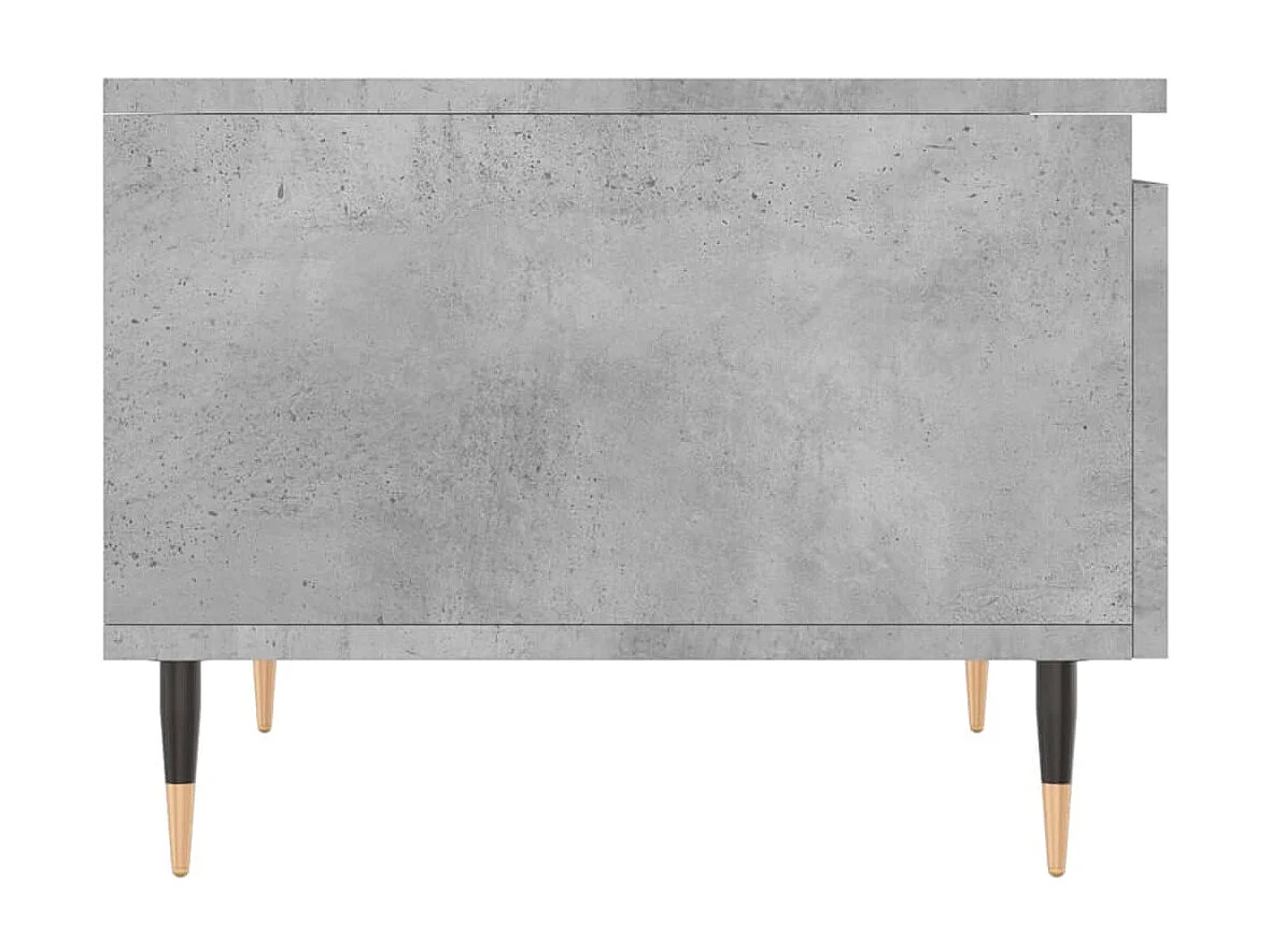 Tables basses 2 pcs gris béton 50x46x35 cm bois d'ingénierie