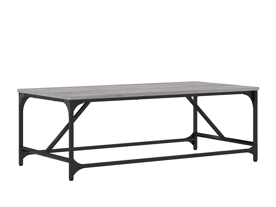 Table basse Sonoma gris 100x50x35 cm Bois d'ingénierie